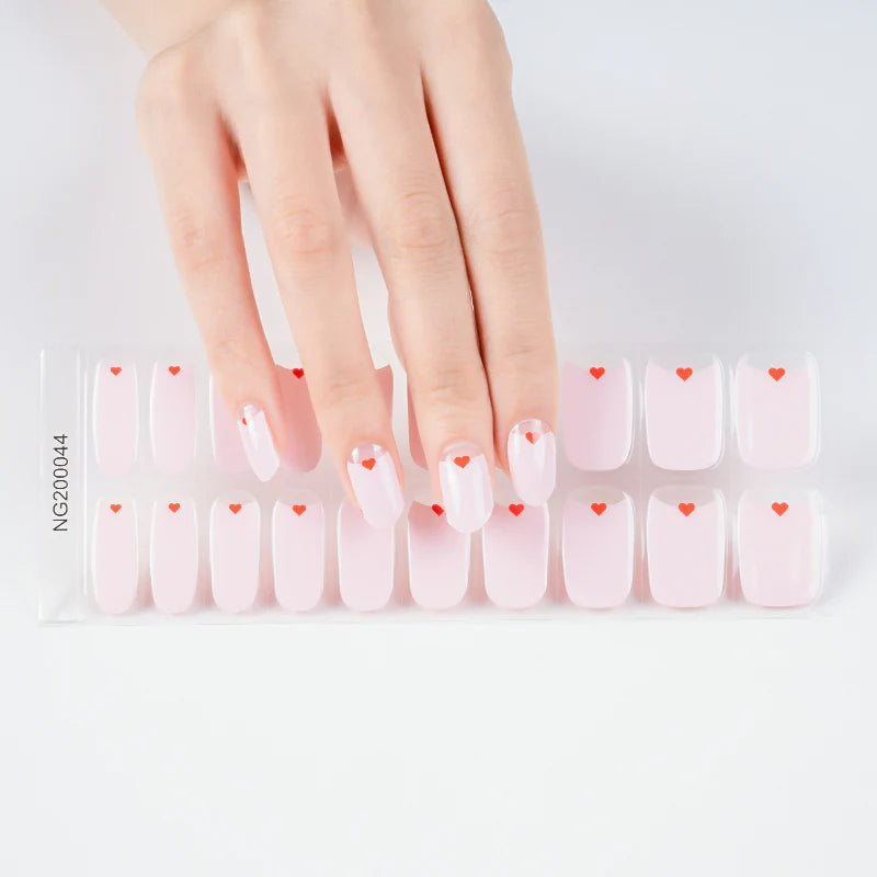 Loving Pink - Semi-cured Gel Nagelstickers