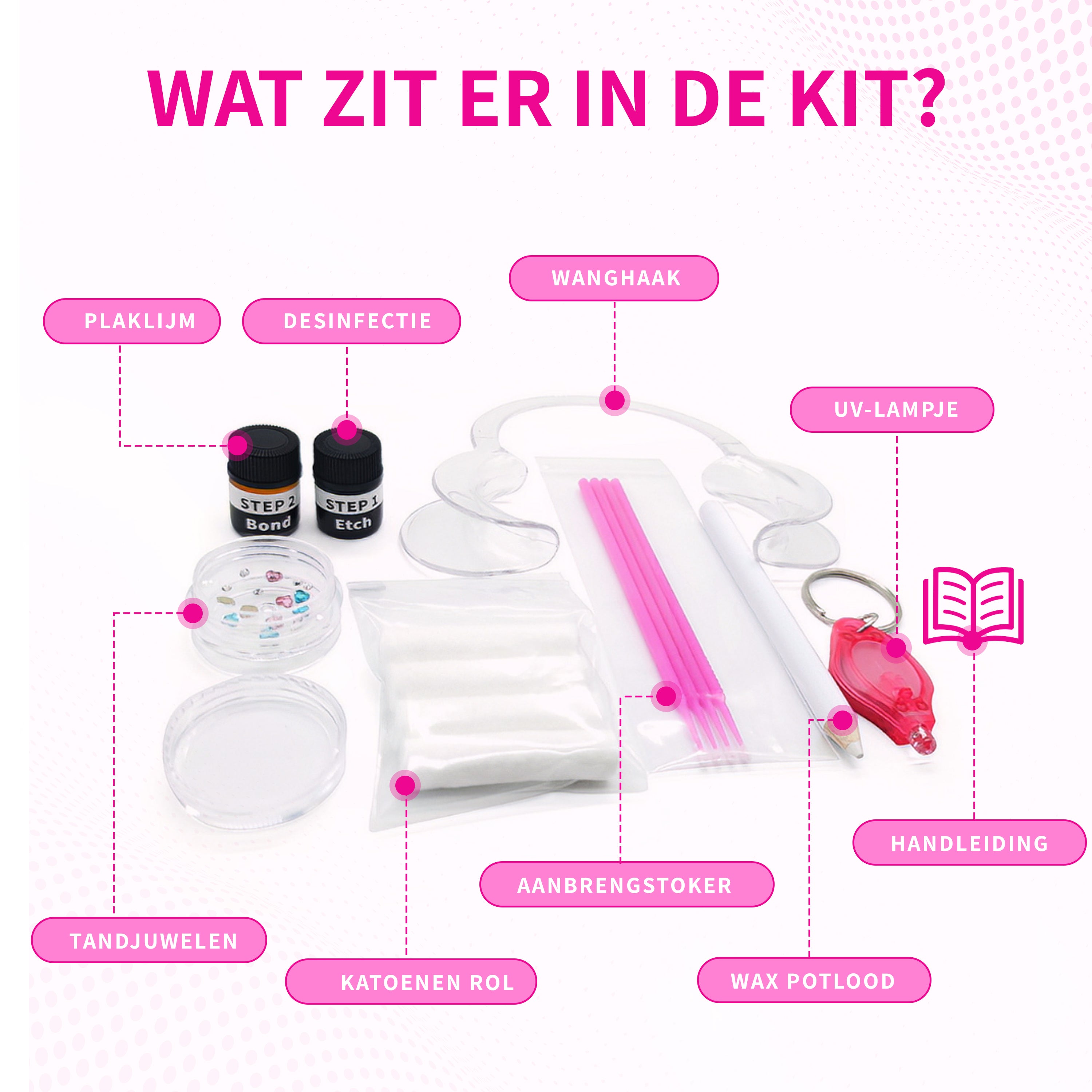 SelfGem™ DIY Tooth Gem Kit | Stel je eigen kit samen