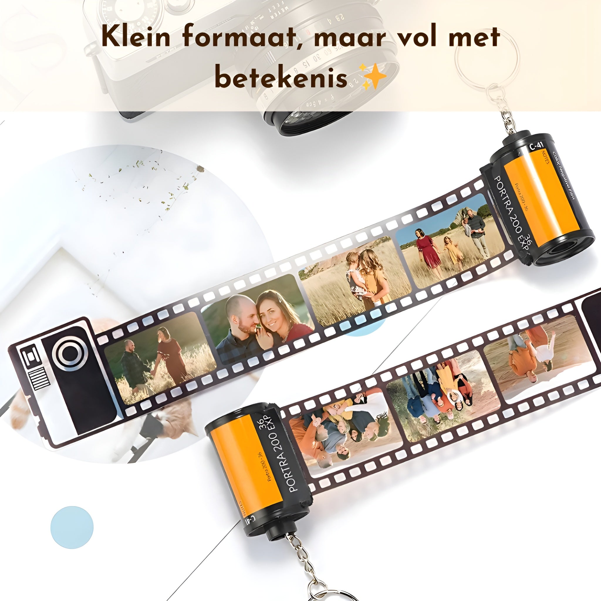 Memorize Foto Filmrol | Draag je mooiste herinneringen altijd bij je