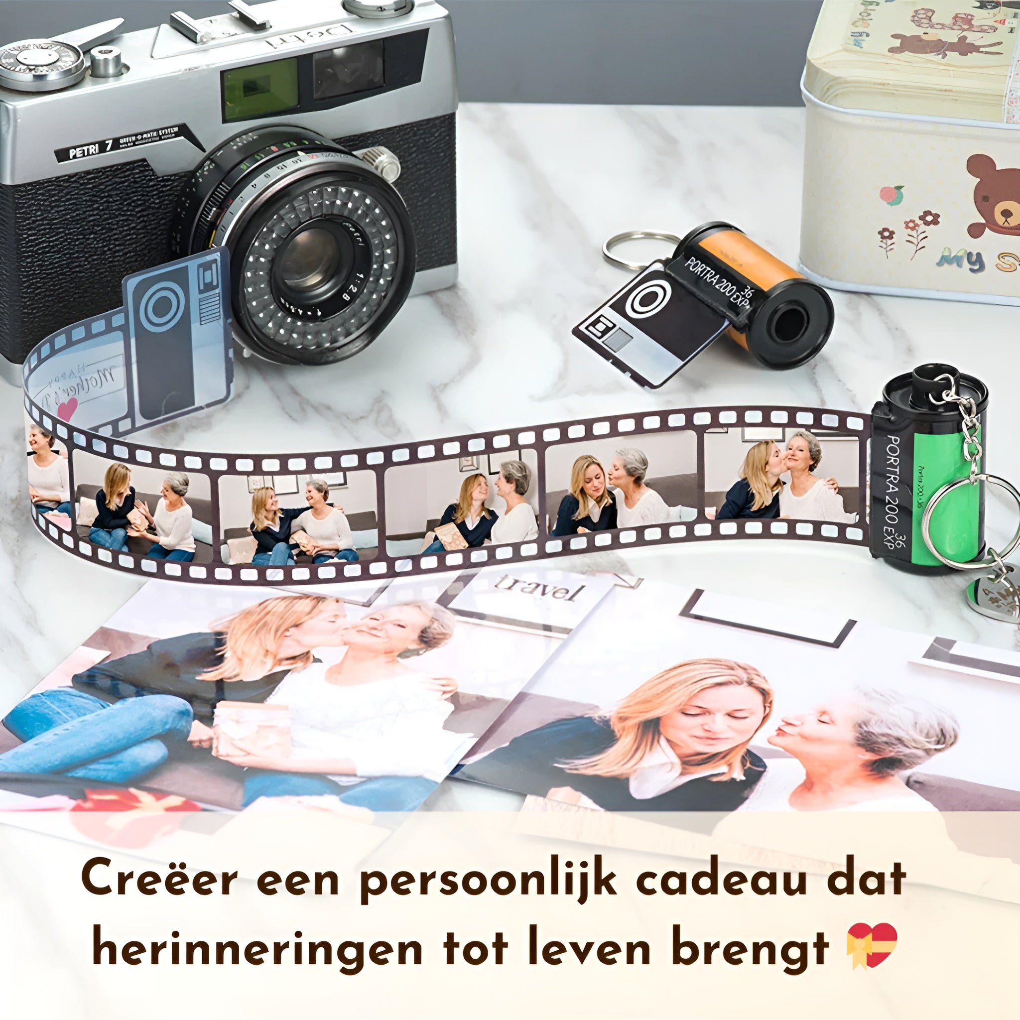 Memorize Foto Filmrol | Draag je mooiste herinneringen altijd bij je